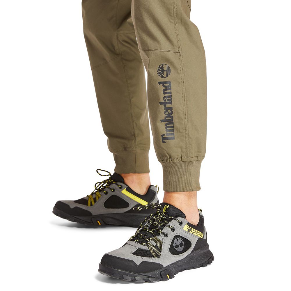 Timberland Mens Pants Woven Jogger - Olive - India NX7284159